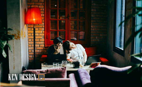 Thiết kế quán cafe ấm áp cho ngày cuối năm